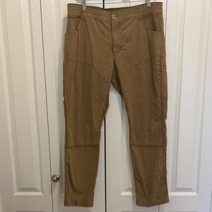 Kuhl Free Radikl Tan British Khaki Men's Tan Active Pants 38x32